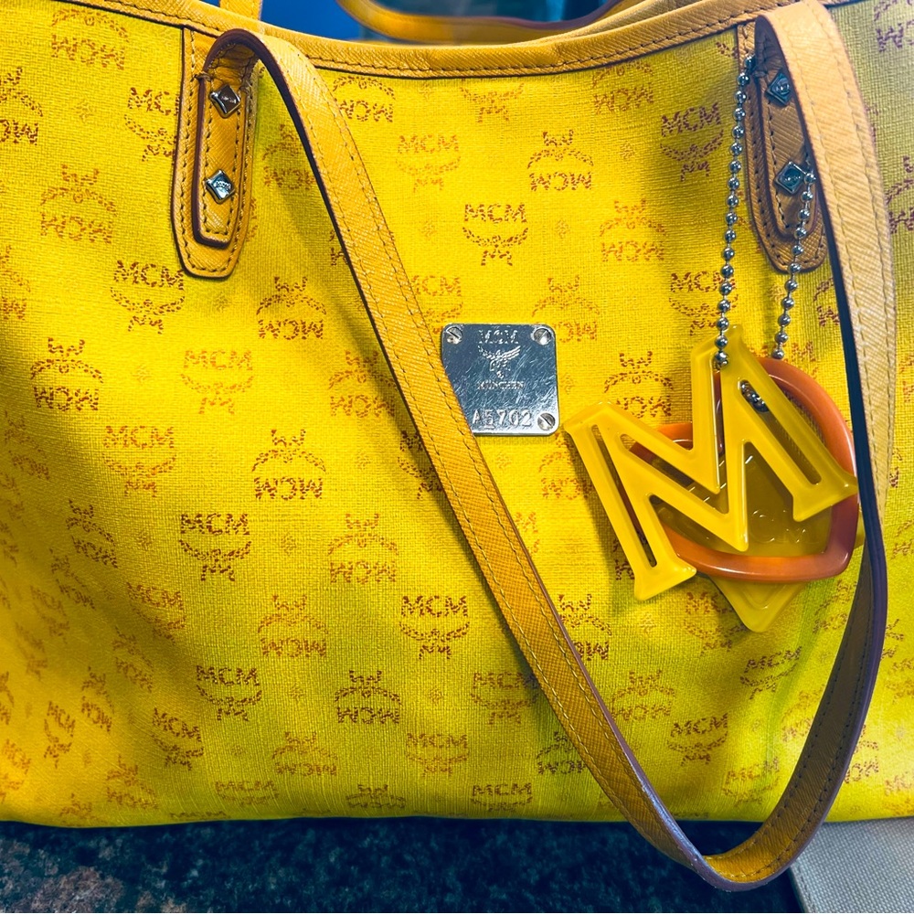 SOLD Authentic MCM tote.